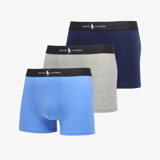 Polo Ralph Lauren Classic Cotton Blend Trunk 3 Pack   Navy   S
