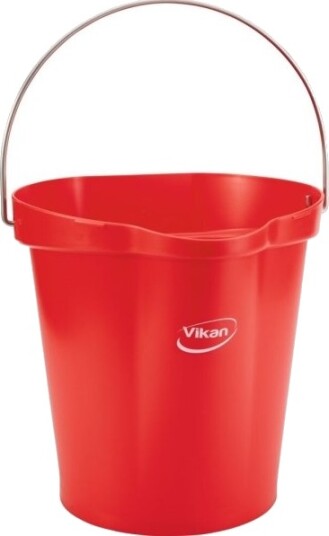 Spand Til Fødevarer Vikan 31,8X32,5Cm 12 L Rød Pp/Rustfrit Stål