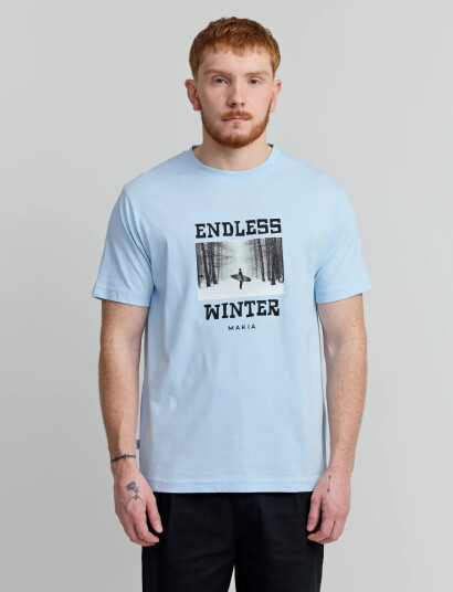 Makia Endless T Shirt   Blue   M