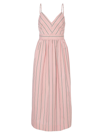YAS Yasmivu Strap Long Dress S. - Pink - 36