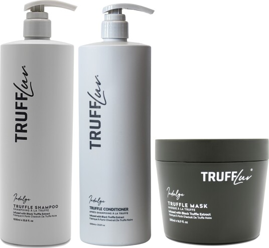 TruffLuv Indulge Truffle Shampoo 1000ml & Conditioner 1000ml & Mask 50