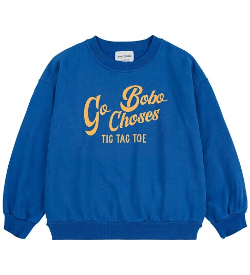 Bobo Choses Blue Go Bobo Collegegenser 2-3 år