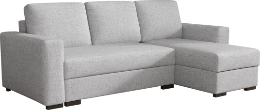 Denegal 3 seters Hjørnesovesofa Lysegrå