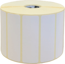 Termiske Etiketter 32X19/3400 G.25Z Perform 1000T Avtakbar Utvendig Hvit Avrundede Hjørner Perforering