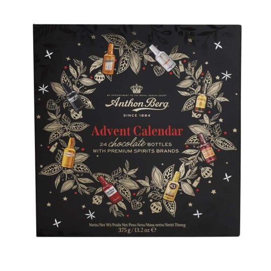 Anthon Berg Adventskalender Liqueur Bottles