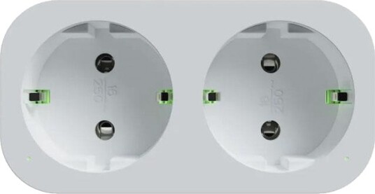 Tesla Smart Tsl-spl-spd300 Dobbel Smartplugg (type F) - 3680w Tesla Smart Tsl-spl-spd300 Dobbel Smartplugg (type F) - 3680w