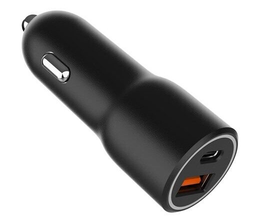 Gembird 38W Bilstrømadapter med USB-C og QC 3.0