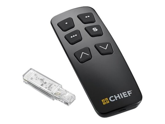 Chief Pacrem - Fjernkontroll - Rf - Svart - For P/N: Lpe1u-Ch Chief Pacrem - Fjernkontroll - Rf - Svart - For P/N: Lpe1u-Ch