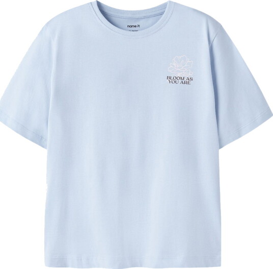 Name It Nkfkatelin Ss Nreg Top Pb Blue 134 140