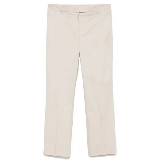 Max Mara Dame Bukser Beige L Max Mara Dame Bukser Beige L