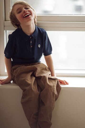 Fliink Favo Polo Insignia Blue (98 /3 år)