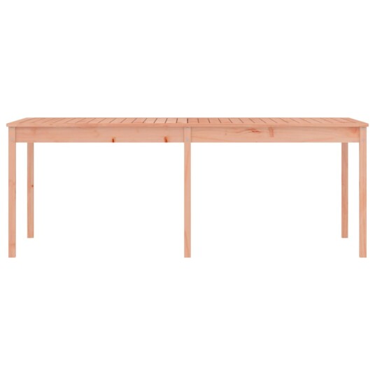 vidaXL Hagebord 203,5x100x76 cm heltre douglasgran