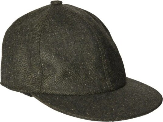 Chevalier Blake Cap Dark Green Harringbone Green Harringbone L