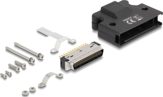 Delock Datakopling 50 Pin Mdr Hann Loddet