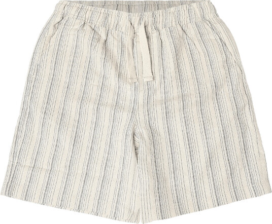Gant Kids Striped Linen Drawstring Shorts   Cream   176