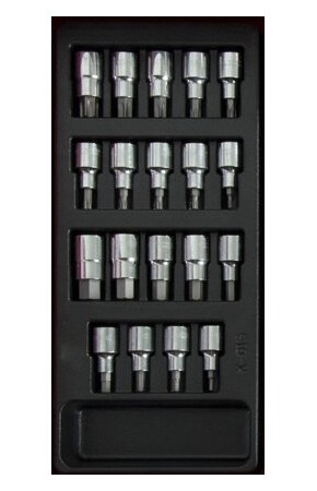 Pro-Line Tool Innsats Med Tilbehør 19 Stk. (58787)