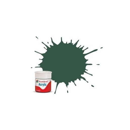 Akrylmaling US Dark Green 14ml Matt