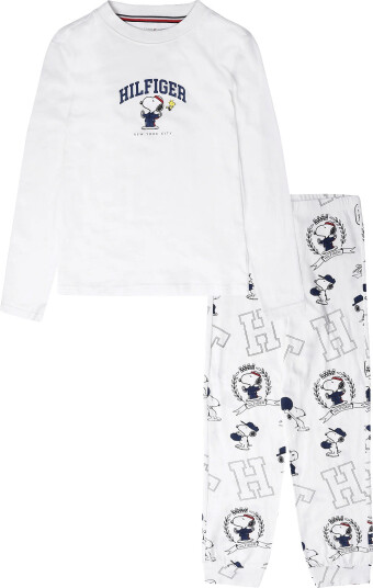 Tommy Hilfiger Snoopy Pj Set White 6 7