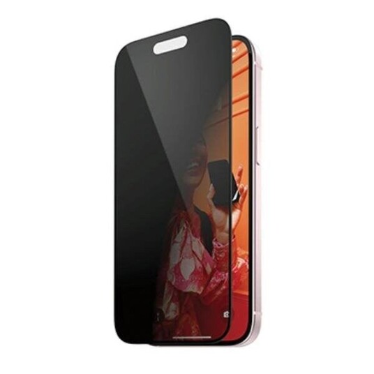 Panzerglass Privacy Ultra-Wide Fit Skjermbeskytter for iPhone 15 Plus