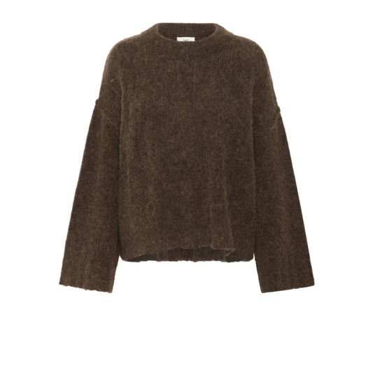 Karen By Simonsen Karen by Simonsen Dame Strikkevarer Brun XS Karen By Simonsen Karen by Simonsen Dame Strikkevarer Brun XS