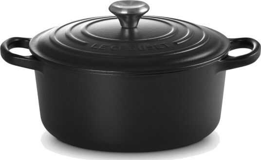 Le Creuset Signature Gryte 3,3L Rund   Svart