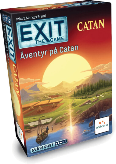 Spilbræt Exit 16: Äventyr I Catan (Se) - Multi/patterned - ONE SIZE