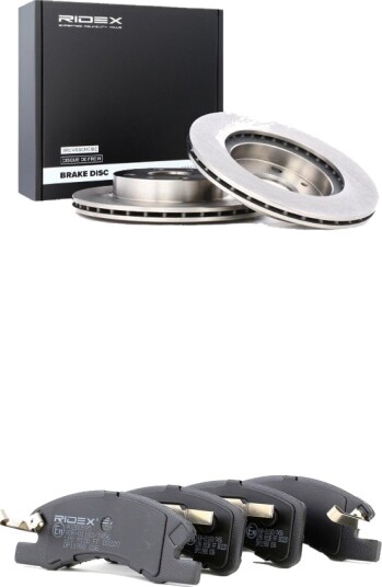 Bremseskiver og -klosser RIDEX 3405B3143