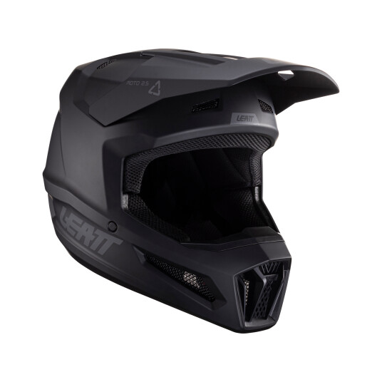 Leatt Crosshjelm Moto 2.5 V24 Stealth Leatt Crosshjelm Moto 2.5 V24 Stealth