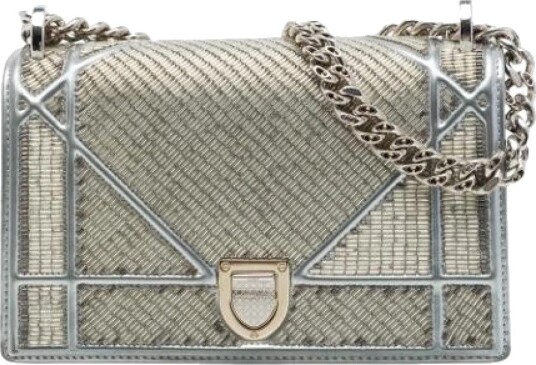 Dior Vintage Dame Pre owned Grå ONE SIZE,