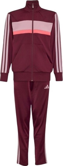 adidas Seasonal Essentials Tiberio 3 stripes Tricot Track Suit Kids størrelse 140 cm adidas Seasonal Essentials Tiberio 3 stripes Tricot Track Suit Kids størrelse 140 cm