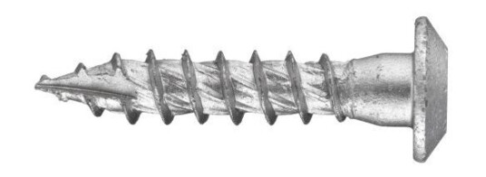 Jetting Screws 821075 Treskrue Wafer, utvendig, 10 mm 75 mm, 50-pakning