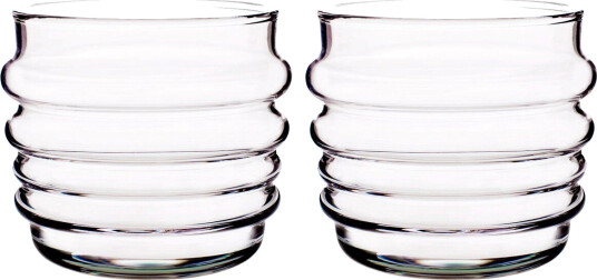 Marimekko Sukat Makkaralla glass klar 2-pack