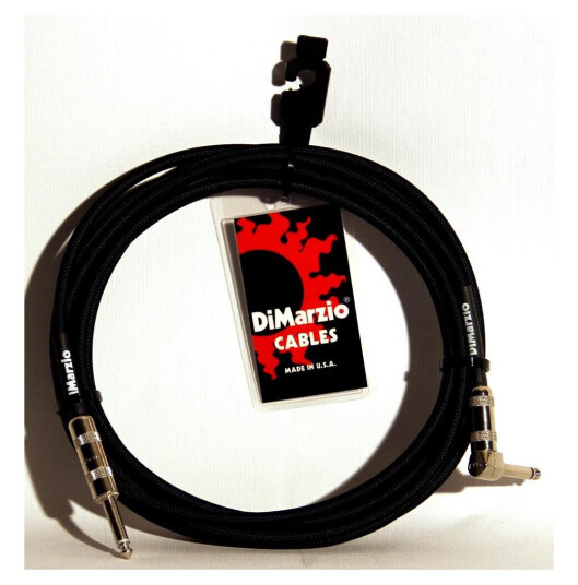 Dimarzio Ep1715srbk Instrumentkabel Braided 4,5 M. 1r/1v Svart