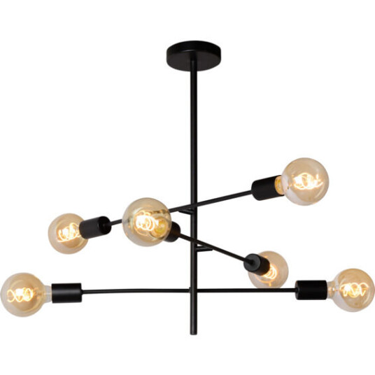 Lucide Lester Pendellampe E27 Sort - 91840