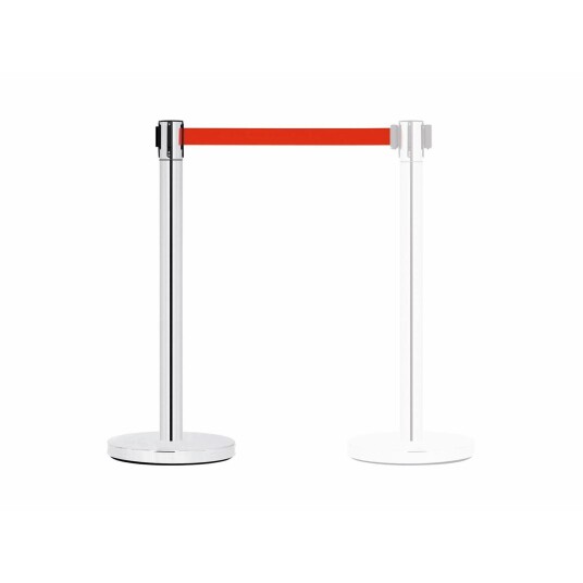 Guil Pst-11 Barrier System With Retractable Belt Rød Guil Pst-11 Barrier System With Retractable Belt Rød