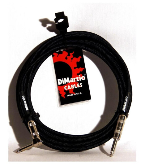 Dimarzio Ep1718srbk Instrumentkabel Braided 5,4 M. 1r/1v Svart Dimarzio Ep1718srbk Instrumentkabel Braided 5,4 M. 1r/1v Svart