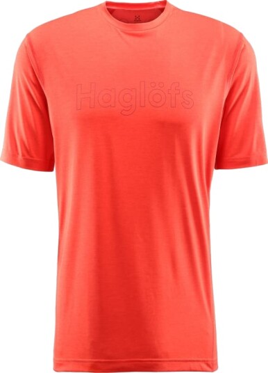 Haglöfs Ridge Tee Men Rød XS Man Haglöfs Ridge Tee Men Rød XS Man