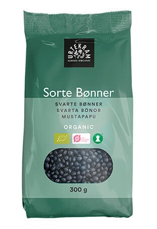 Urtekram Sorte Bønner 300g