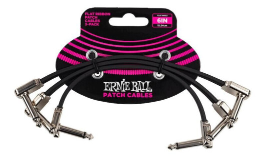 Ernie Ball Eb-6221 Patch Flat 15cm 3pc