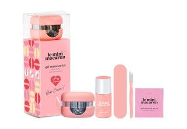 Le Mini Macaron Manicure Kit Rose Creme