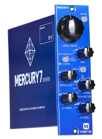 Meris Mercury7 - 500 500 Series Reverb Module Meris Mercury7 - 500 500 Series Reverb Module
