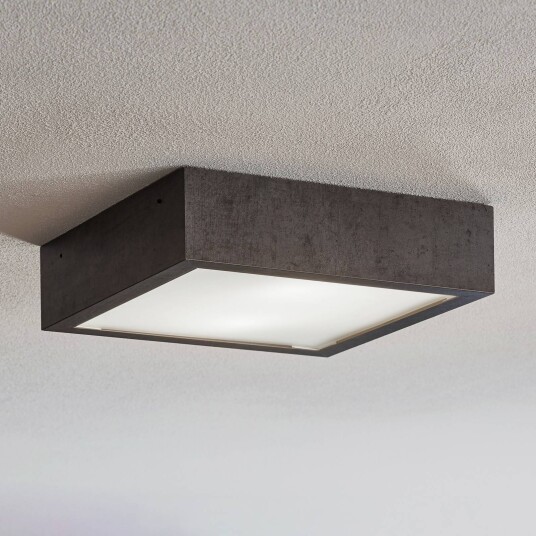 Argon Taklampe Tromsö 30x30 cm betonggrå