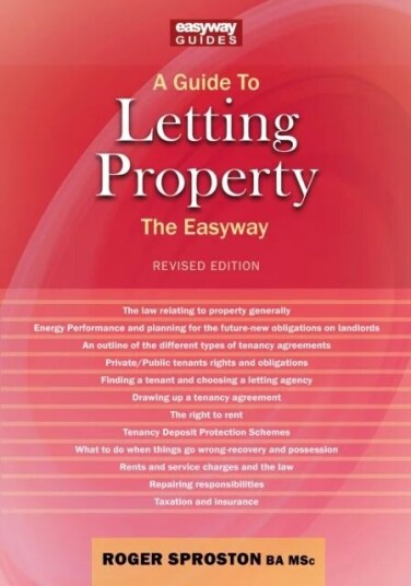 A Guide To Letting Property Av Roger Sproston A Guide To Letting Property Av Roger Sproston