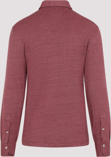 Brunello Cucinelli Herre Topper Rød S,
