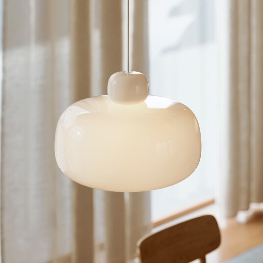 Hengelampe Woud Stone dimmbar Hvit Kjøkken Glass Design 25 Hvit Hengelampe Woud Stone dimmbar Hvit Kjøkken Glass Design 25 Hvit