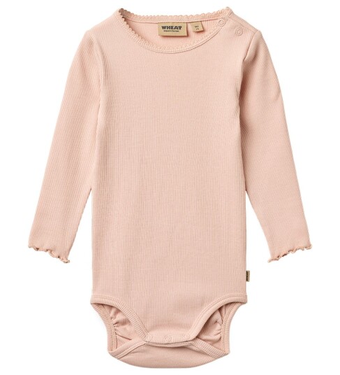 Wheat Body I/e Rib Regitze Powder Wheat 74 Langermet Body Rosa