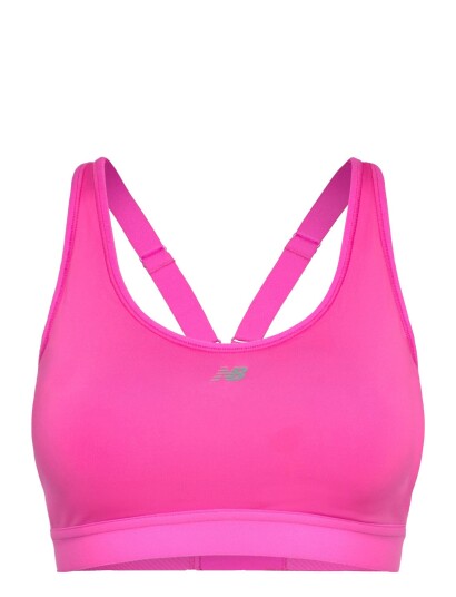 New Balance Nb Essential Run Bra   Pink   AC XL