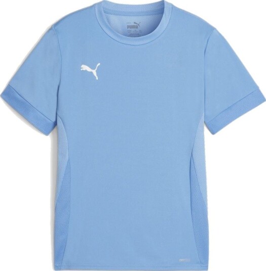 PUMA Trenings T Skjorte teamGOAL Blå/PUMA White Barn størrelse 140 cm