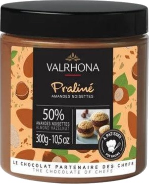 Valrhona Mandel Og Hasselnøtt Praline 300g | Slikkepott.No