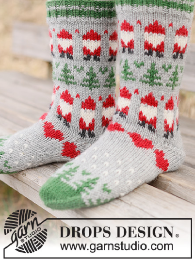 Drops 44 20 Christmas Time Socks